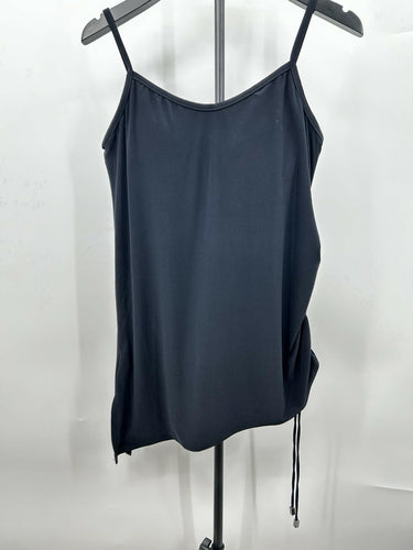 Magicsuit Womens Black Asymmetrical Brynn One Piece Swimdress Black Size 10 Magicsuit