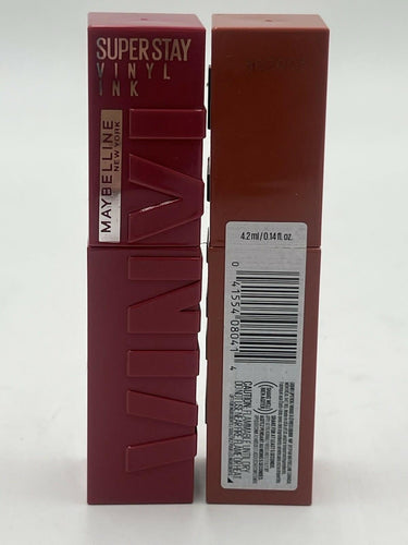 Maybelline Superstay Vinyl Ink Liquid Lipstick(4.2ml/0.14fl.oz) Pack Of 2 Maybelline New York