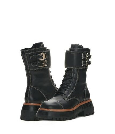 Women's Vince Camuto Monchia Black leather Size 6.5 M Vince Camuto