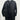 Vince Womans Black Long-sleeve No Collar Coat Open Front Size XS Vince
