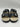 Alexander McQueen Black Leather Shearling Lined Sandals Size 39D Alexander McQueen