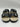 Alexander McQueen Black Leather Shearling Lined Sandals Size 39D Alexander McQueen