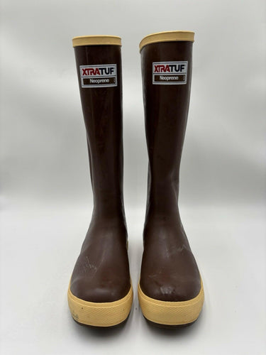 XTRATUF men's 15" Legacy boots in brown Size 5