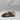 Gianvito Rossi flat sandals in camel suede gold-jeweled ankle strap Size 35.5 GIANVITO ROSSI