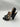 Gianvito Rossi high-heeled Black Leather slingback sandals Size 37.5 GIANVITO ROSSI