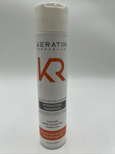 Keratin Republic Keratin & Collagen Hydrating Conditioner, 10.1 Oz Keratin Republic