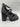 Women’s Mix No. 6 Rezzie Back Zip Block Heels Textile Size 10M Mix No. 6