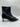 ALEXANDRE BIRMAN Myra 50mm Side Zip Boot In Black Leather Size 37