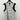Ivanka Trump Sleeveless Knit Top Black/white Stripes Bow Detail Size L Black & White