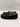 UGG Ascot Men’s Black Leather Sheepskin Fur Lined Moccasin Slippers Size 12