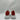 Men’s Alexander McQueen Oversized Sneakers In white leathe Red Suede Size 41 Alexander McQueen