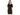 Mod-o-doc Cotton Interlock T-shirt Dress Side Zip Black Size XS