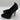 Versace Lycia satin platform pumps in BlackAnkle Straps Size 39.5 Versace