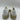 Alexander McQueen oversized sneakers white leather transparent Sole Size 41.5 Alexander McQueen