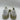 Alexander McQueen oversized sneakers white leather transparent Sole Size 41.5 Alexander McQueen