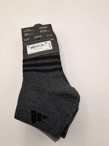Adidas Men's 6 Pack Low Cut Socks Gray Black ClimaCool Size 6-12 NWT