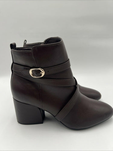 Women’s Kelly & Katie Flomis Bootie Brown Size 9.5W Kelly & Katie