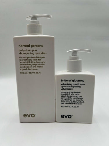 EVO Normal Persons Shampoo 500ml + Bride of Gluttony 300ml Duo Set EVO