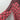 LOFT Blouse Womens Mixed Print Peasant Top Split Neck Red Navy Boho Tunic M Split