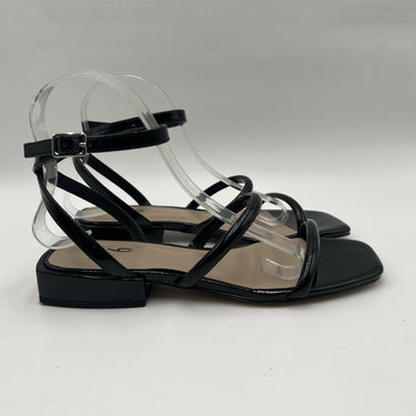 NWOB Mix No. 6 Seana Sandal Women's Black Size 7 M Mix No. 6