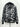 Guess camouflage Men’s hooded jacket gray and black pattern Zip Size M GUESS