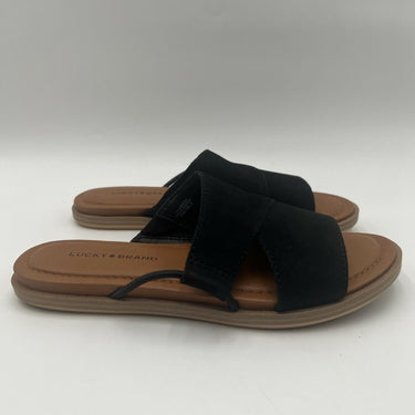 Women’s Lucky Brand Nekoda Sandal in black Size 6M Lucky Brand