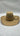 Rodeo King Jute Straw Cowboy Hat Vented Crown Wide Brim Brick Crease Size 7 1/8 Rodeo King