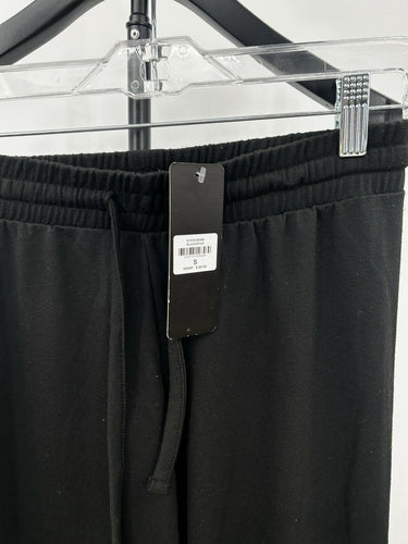 Bebe Woman’s Black jogger sweatpants Elastic Drawstring Size S