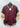 Arizona Jean Co Jacket Varsity Fleece Snap Button Colorblock Wine XL AriZona