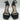Women’s Stuart Weitzman Amelina 95 Black Leather sandals Heels Size 7B Stuart Weitzman