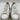Alexander McQueen Oversized Sneaker white leather gold-tone heel tab Size 42 Alexander McQueen
