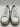 Alexander McQueen Oversized Sneaker white leather gold-tone heel tab Size 42 Alexander McQueen