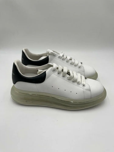Alexander McQueen Oversized sneaker transparent sole black heel tab Size 44 Alexander McQueen