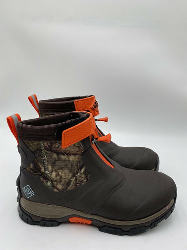 Muck Boot Men's Apex Mid Zip hunting boots in Brown/Mossy Oak Size 8 Muck Boots