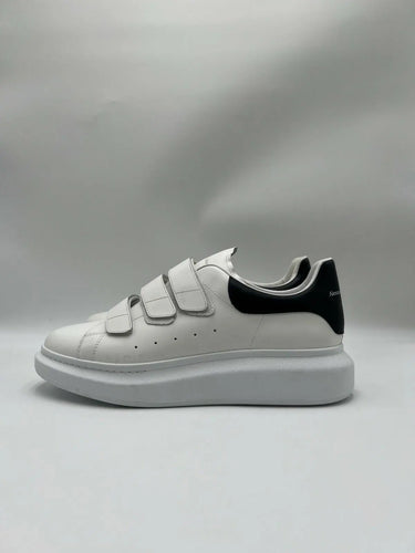 Alexander McQueen Oversized Triple Strap sneakers in white leather Size 43.5 Alexander McQueen