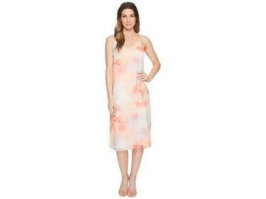 Women's Cece Jayme Colorful Vapors Slipdress, Size 4 CeCe