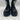 Women’s Valentino Garavani Campsite Vlogo Combat Boots Black Calfskin Size 41.5 Valentino