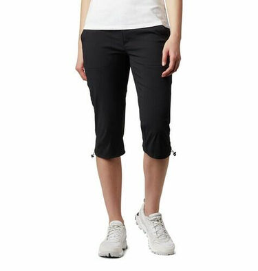 Columbia Women's Saturday Trail II Knee Pant, Black Size 6X18 Columbia