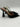 D'ACCORI Saturn Black Suede Rainbow Mules Size 6.5