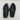 Men’s Saks Fifth Avenue Dark Gray Leather horsebit slip-on loafers Mules Size 8M Saks Fifth Avenue