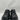 Men’s Versace Odissea low-top sneakers in black leather Size 42 Versace