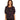 Women's Cece Petal Print Crepe Blouse, Black Size XS CeCe