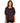 Women's Cece Petal Print Crepe Blouse, Black Size XS CeCe