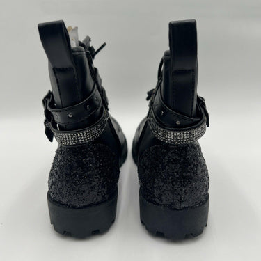 Women’s Mix No. 6 Lil Carly Combat Boot Black Size 4M Mix No. 6