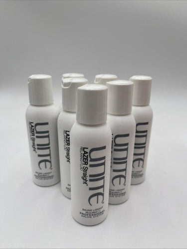 UNITE Hair – LAZER Straight Relaxing Fluid – Anti-Frizz 2 Oz Each Lot Of 7 UNITE