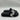 Alexander McQueen Graffiti Logo black rubber pool slide Size 41.5 Alexander Mcqueen