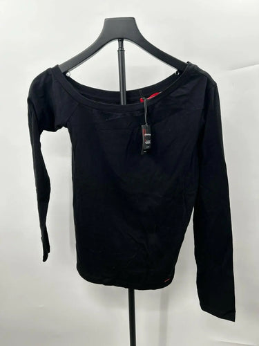 Philanthropy long-sleeve top Wide Off The Shoulder Neckline Back Size M n:philanthropy