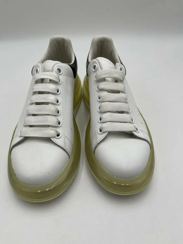 Alexander McQueen Oversized sneaker transparent sole black heel tab Size 38 Alexander McQueen