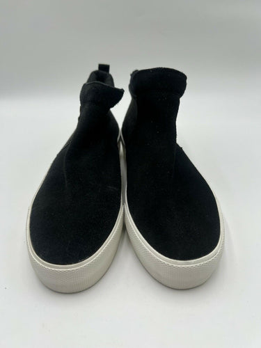 Keds Cooper Black Suede Side Zip Platform Shoes Size 9.5