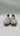 SAINT LAURENT Women's Embroidered Espadrilles in White Canvas Size 36.5 Saint Laurent